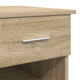 Walplus Desk With Drawer Sonoma Oak 90 X 49.5 X 75 Cm Engineered Wood - thumbnail 9
