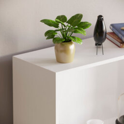 Lassic Vida Designs Cambridge White 4 Tier Large Bookcase Freestanding Shelving Unit (H)1400mm (W)600mm (D)235mm - thumbnail 7