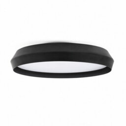 Luminosa Lighting Luminosa Shoku 600 Black, Black Wall / Ceiling Lamp 40W 2700K - thumbnail 1