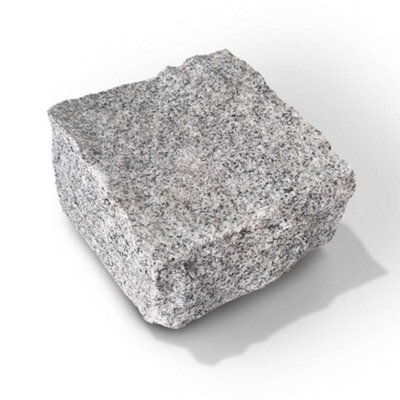 Stonewise Grey Riven Granite 100X100 Square ,full Pack Of 900Setts, Natural Granite For Patios, Pathways And Outdoor Landscaping - image 1