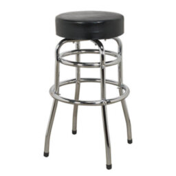 Sealey Workshop Stool With Swivel Seat 4-Legged Heavy Duty Height 750mm Scr13 - thumbnail 1