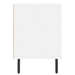 Berkfield Sturdy Tv Cabinet White 150X30X44.5 Cm Engineered Wood - thumbnail 7