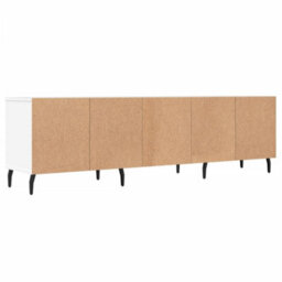 Berkfield Sturdy Tv Cabinet White 150X30X44.5 Cm Engineered Wood - thumbnail 8