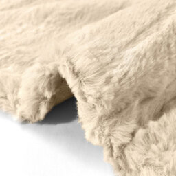 Thehotsale Brown Striped Bedding Set, Extra Large Size, Made Of Rabbit Fur Plush, Three-Piece Set. - thumbnail 4