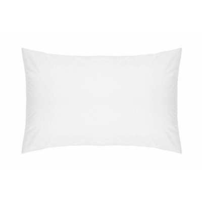 Belledorm Easycare Percale Housewife Pillowcase White (One Size)
