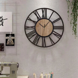 40Cm Large Wall Clock  Roman Numerals - thumbnail 4