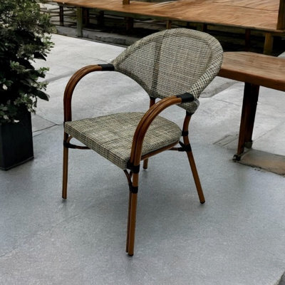 Rattan Garden Armchair, Deluxe Rattan Garden Chair, Fabric Rattan Chairs Be Furniture - image 1