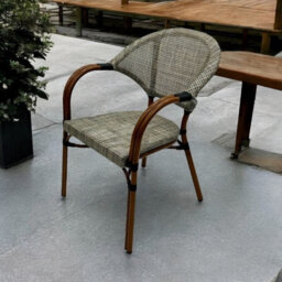Rattan Garden Armchair, Deluxe Rattan Garden Chair, Fabric Rattan Chairs Be Furniture
