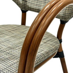 Rattan Garden Armchair, Deluxe Rattan Garden Chair, Fabric Rattan Chairs Be Furniture - thumbnail 9