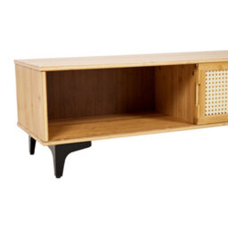 Thehotsale Wooden Tv Cabinet With Sliding Doors - thumbnail 7