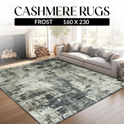 Ameha Frost Rugs For Bedroom Living Room Large Grey Abstract Cashmere Area Rugs Indoor/outdoor Floor 160 X 230 Cm Carpets - image 1