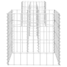 Berkfield H-Shaped Gabion Planter Steel Wire 260X40X40 Cm - thumbnail 4