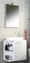 Vcm 3Tlg Washroom Washbasin Hausa Mirror - thumbnail 2