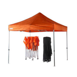 3M X 3M Heavy Duty Gazebo - Orange - thumbnail 8