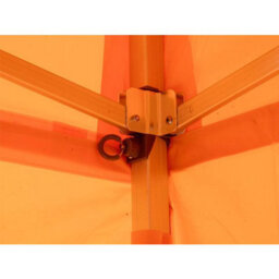 3M X 3M Heavy Duty Gazebo - Orange - thumbnail 2