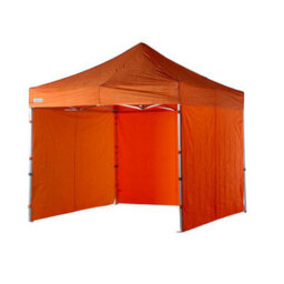 3M X 3M Heavy Duty Gazebo - Orange - thumbnail 1