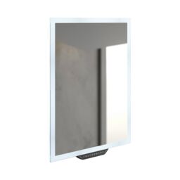 Sensio Luka White Rectangular Illuminated Smart Bathroom Mirror With Alexa (L)70Cm (W)50Cm - thumbnail 2