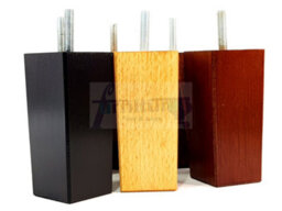 L&F 4X Replacement Furniture Legs Solid Wood 110mm High Sofas Chairs Settee Cabinets Legs M8 Tsp2055 - thumbnail 8