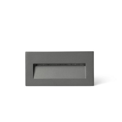Luminosa Lighting Luminosa Mani Outdoor Recessed Wall Lamp Dark Grey Ip65 2200/ 2700/ 3200/ 4000K - image 1