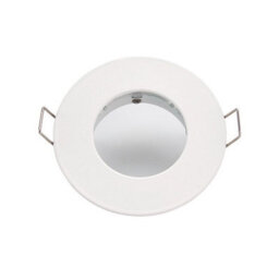 Luminosa Lighting Luminosa Speculo Led Fire Rated 1 Light Bathroom Recessed Light Matt White, Glass Ip65 - thumbnail 2