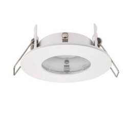Luminosa Lighting Luminosa Speculo Led Fire Rated 1 Light Bathroom Recessed Light Matt White, Glass Ip65 - thumbnail 1