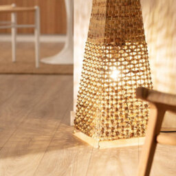 Edit Bijie Rattan Floor Lamp Natural - thumbnail 6
