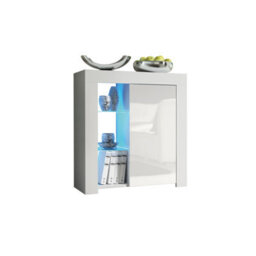 Sideboard Tv Unit Modern Cabinet Cupboard Tv Stand Living Room High Gloss Doors - White - thumbnail 3