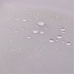 Grey 180 X 200Cm Extra Long Fabric Shower Curtain Waterproof With Hooks Weighted Hem - thumbnail 2