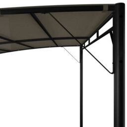 Berkfield Garden Sunshade Awning 3X3X2.55 M Taupe - thumbnail 5