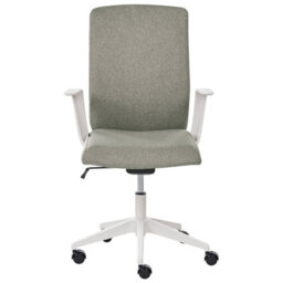 Beliani Office Chair Captain Fabric Green - thumbnail 5