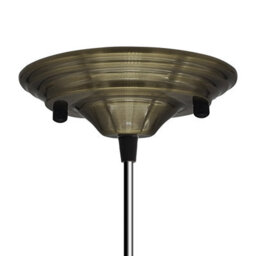 Single Outlet Ceiling Rose Pendent Light Fitting 140mm Metal Antique Ceiling Plate With Accessories For Ceiling And Wall Lamp - thumbnail 3
