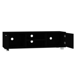 Berkfield Tv Cabinet Black 140X40.5X35 Cm Engineered Wood - thumbnail 5
