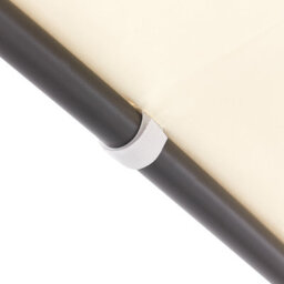 Beliani Gazebo Vomero Metal 305 Cm 305 Cm Beige - thumbnail 7