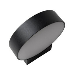 CGC Lighting Cgc Darcy Black Adjustable Round Led Outdoor Wall Light 3000K Warm White Ip54 - thumbnail 5
