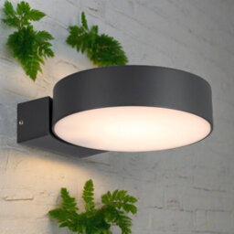 CGC Lighting Cgc Darcy Black Adjustable Round Led Outdoor Wall Light 3000K Warm White Ip54 - thumbnail 4