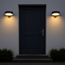 CGC Lighting Cgc Darcy Black Adjustable Round Led Outdoor Wall Light 3000K Warm White Ip54 - thumbnail 2