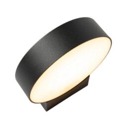 CGC Lighting Cgc Darcy Black Adjustable Round Led Outdoor Wall Light 3000K Warm White Ip54 - thumbnail 7