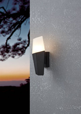 Eglo Farindola Black Outdoor Wall Light - image 1
