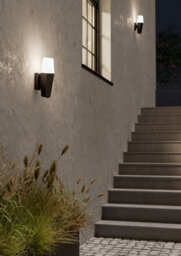 Eglo Farindola Black Outdoor Wall Light - thumbnail 2