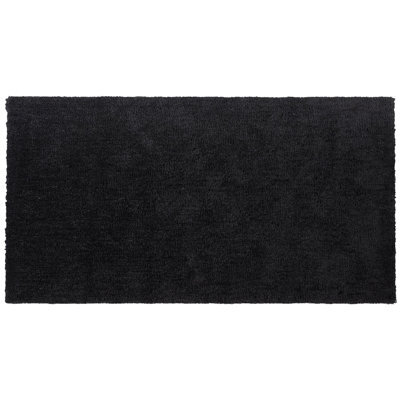 Beliani Shaggygy Rug Demre Black 80 X 150 Cm - image 1