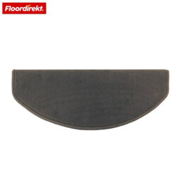 Floordirekt Vienna Self Adhesive Soft High Pile Stair Tread Mat For Indoor Stairs Semicircular Anthracite 23.5 X 65 Cm - thumbnail 2