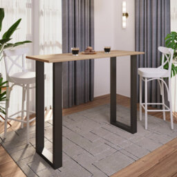 Vcm Wooden Bar Table Standing Table Xona 140X50 - thumbnail 3