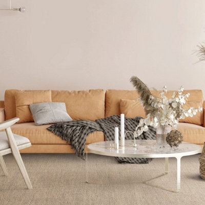 Natural Plain Luxurious Modern Rug Easy To Clean Living Room And Bedroom-200Cm X 290Cm - image 1