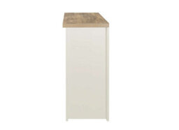 Birlea Highgate 2 Drawer Console Table Cream & Oak - thumbnail 6