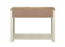Birlea Highgate 2 Drawer Console Table Cream & Oak - thumbnail 7