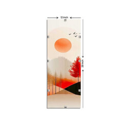Ak Frames 28X12 Frameless Clip Frame With Shatter-Resistant Perspex - Clip Photo Frame For Prints, Photos And Wall Art - thumbnail 6