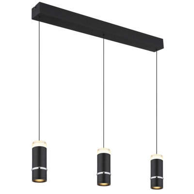 Luminosa Lighting Luminosa Alvarado Bar Pendant Ceiling Light Matt Black Led 3000K - image 1