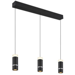 Luminosa Lighting Luminosa Alvarado Bar Pendant Ceiling Light Matt Black Led 3000K