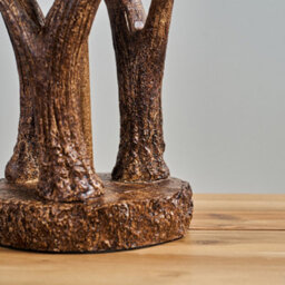 Valuelights Caribou Intertwined Caribou Antler Design Table Lamp Base Rustic Natural Finish - thumbnail 6