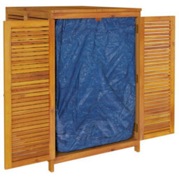 Berkfield Garden Storage Box 140X87X104 Cm Solid Wood Acacia - thumbnail 5